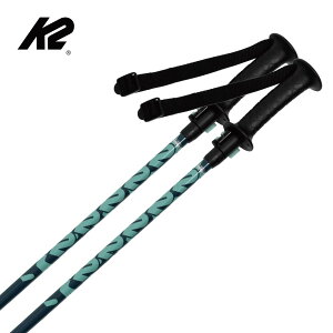 【10/24-/27限定●全品P10倍(エントリー要)】K2 ケーツー スキー ポール ストック キッズ ジュニア 伸縮式 <2026> GIRLS SPROUT BLUE / KS240600001