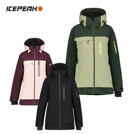 ICEPEAK アイスピーク スキーウェア ジャケット レディース＜2025＞ ICEPEAK CURRAN / WM WADDED JACKET / 653221547