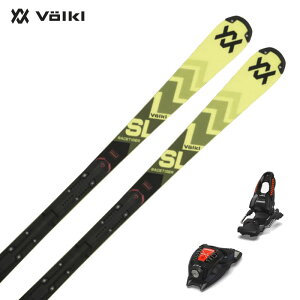 VOLKL フォルクル スキー板 キッズ ジュニア 2025 RACETIGER SL JR WC + RACE 10 プレート/ビンディング セット 取付無料