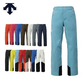 【エントリーでP10倍！16日1時59まで】スキーウェア スキーパンツ デサント パンツ DESCENTE メンズ レディース 2025 DW4FLP55U / S.I.O INSULATED PANTS