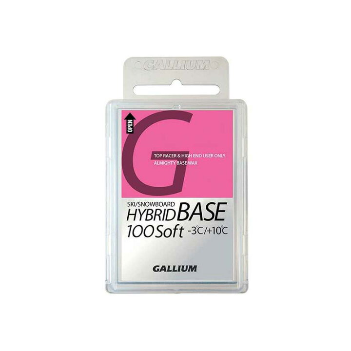 楽天市場】GALLIUM ガリウム ワックス HYBRID BASE 100 Soft SW2177