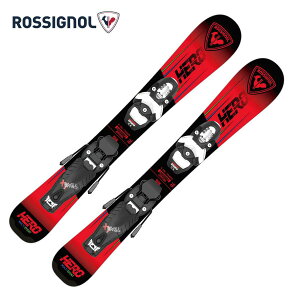 ROSSIGNOL ロシニョール スキー板 キッズ ジュニア 2026 HERO PRO / RANWE01 + TEAM 4 GW プレート/ビンディング セット 取付無料 グリップウォーク対応