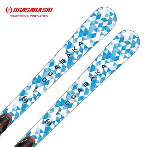 OGASAKA オガサカ スキー板 メンズ レディース<2026> AG-SR/B + Multiflex Pro Base/RD + PRD12 GW ビンディング セット 取付無料