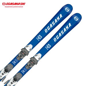 OGASAKA オガサカ スキー板 キッズ ジュニア<2026>TRIUN〔トライアン〕 G.Junior + JRS7.5 GW CA WT/BKビンディング セット 取付無料【グリップウォーク対応】