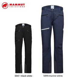 スキーウェア スキーパンツ レディース パンツ MAMMUT〔マムート 〕＜2024＞ 1020-13080/Stoney HS Pants Women　
