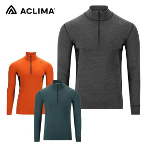 【10/24-/27限定●全品P10倍(エントリー要)】ACLIMA アクリマ アンダーシャツ メンズ<2026>101736 / WarmWool mockneck M's