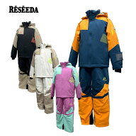 スキーウェア キッズ スノーウェア ジュニア レセーダ RESEEDA 上下セット＜2025＞ JUNIOR SUIT / RES77400