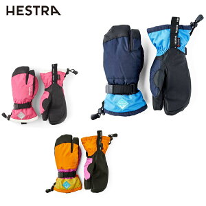 HESTRA wXg XL[O[u LbY WjA202632532 / Gauntlet Czone Jr 3-Finger {Ki