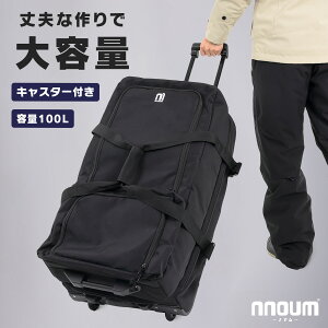 NNOUM mA@2026@LX^[tobN@NN25FKCB01 Carry Bag 100L XL[obO e ܕt