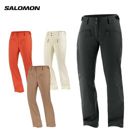 【エントリーでP最大10倍！24日20時〜】スキーウェア スキーパンツ レディース パンツ SALOMON サロモン ＜2025＞ EDGE PANT W