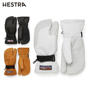 HESTRA wXg XL[O[u Y fB[X 2026 30872 / 3-Finger Full Leather {Ki