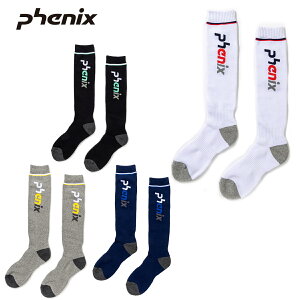y12/1Iő7~OFFN[|IzPHENIX tFjbNX XL[\bNX Y2026Color Block Logo Ski Socks / ESM25SO10