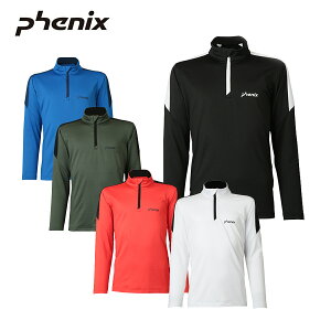 PHENIX tFjbNX XL[EFA A_[Vc LbY WjA2026ESB25LS80 /Shoulder Line 1/2 Zip Tee