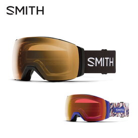 SMITH スミス スキーゴーグル メンズ レディース＜2026＞I/O MAG XL / アイオーマグエックスエル 〔Black〕〔Ultraviolet Peaking〕スペアレンズ付 / 眼鏡・メガネ対応【ASIAN FIT】【調光】【ミラー】 日本正規品