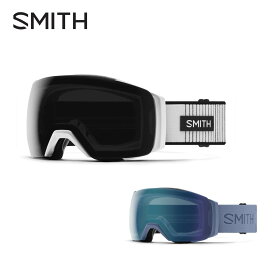 SMITH スミス スキーゴーグル メンズ レディース＜2026＞I/O MAG XL/ アイオーマグエックスエル 〔White Fade Out〕〔Granite Blue〕スペアレンズ付 / 眼鏡・メガネ対応ゴーグル【ASIAN FIT】【ミラー】 日本正規品