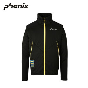 �y�G���g���[��P�ő�10�{�I24��20���`�zPHENIX �t�F�j�b�N�X �X�L�[�E�F�A �~�h�����C���[ �����Y��2026��EFM25KT06SWE / Sweden Soft Shell Jacket