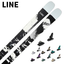【エントリーでP最大10倍！14日20時〜】LINE ライン スキー板 メンズ レディース＜2025＞ BLEND + SQUIRE 11 【金具付き・取付送料無料】