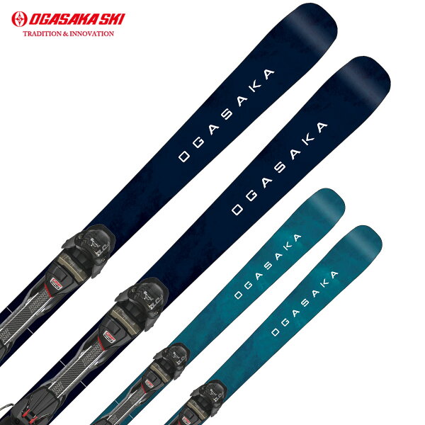 OGASAKA オガサカ スキー板 メンズ レディース＜2027＞UNITY〔ユニティ〕 U-PC NV/BL + FDT TP 10 BK×ANビンディング セット 取付無料