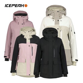 【エントリーでP最大10倍！24日20時〜】ICEPEAK アイスピーク スキーウェア アウター ジャケット レディース＜2026＞853221547 / CURRAN WOMEN