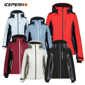 【エントリーでP最大10倍！24日20時〜】ICEPEAK アイスピーク スキーウェア アウター ジャケット レディース＜2026＞853121839 / FAENZA WOMEN