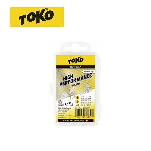 TOKO �g�R �X�L�[ ���b�N�X��2026��World Cup High Performance �E�H�[�� 40g / 5504027�yPFC FREE�z