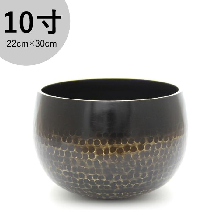 楽天市場】【大徳寺りん 黒 10寸 (直径30cm)】 横幅120cm前後の仏壇に 