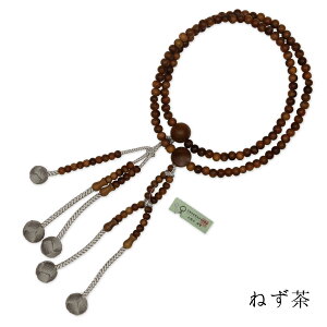 \桐箱入り&3ヶ月保証/ 【創価学会 念珠 男性用 栴檀(せんだん) 】 京都製 編込み房 天然木 無垢 12寸 尺二 数珠 手毬 かがり Lサイズ 小田巻梵天 高級
