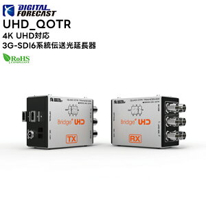�y���񂹏��i�z UHD_QOTR 4K UHD�Ή�3G-SDI6�n���`���������� DEGITALFORECAST �G�[�f�B�e�N�m ADTechno