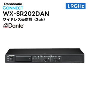 �y���������}���\�����Ԓ��G���g���[�ł����10�{�I�I�zWX-SR202DAN Panasonic(�p�i�\�j�b�N) ���C�����X��M�@ 2ch 1.9GHz�� �f�W�^�� Dante