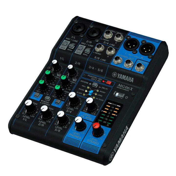 楽天市場】【取り寄せ商品：最短 約1週間】 MG06X YAMAHA(ヤマハ) 6 