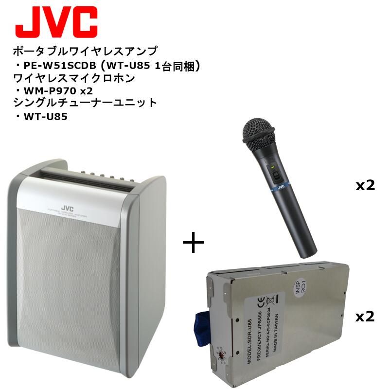 JVC ワイヤレスチューナーユニット(シングル) WT-U85(品) www