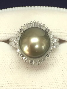 yɐuT~bgLOz^q`Y^ 11.38mm & _Ch 0.60ct Pt900 v`i Oyz#179 w i  ^q`p[ ^ p[ Pearl _C Diamond
