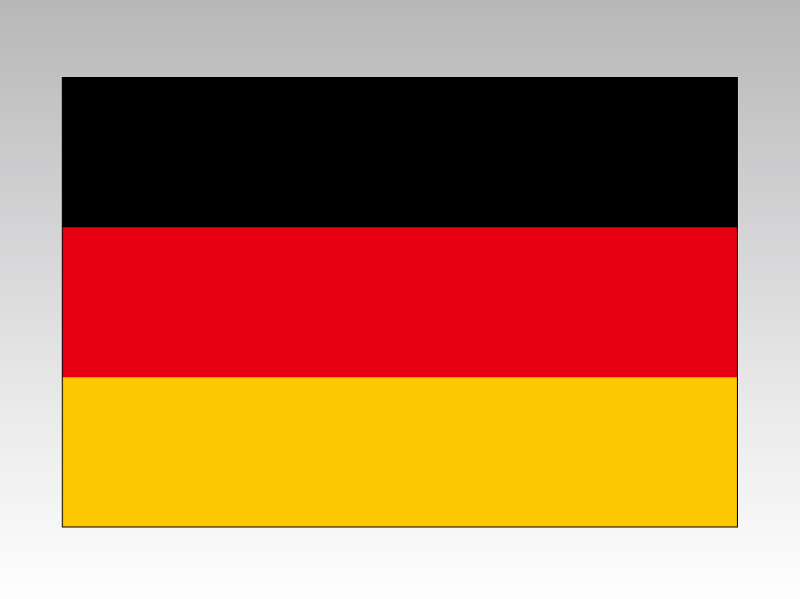 ドイツ 国旗 受賞店 毎日続々入荷 90×135cm エクスラン生地 会議 応援 アクリル100％ 外国旗