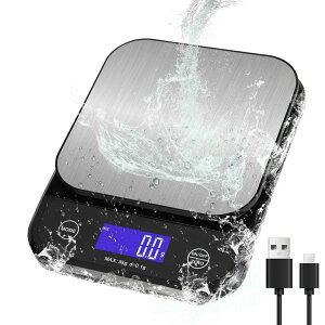 �L�b�`�� �͂��� �h��IP65 �􂦂� 0.1g 5kg TYPE-C�[�d&���d�r �񎮋��d �S���pLCD �^�b�`�Z���T�[�{�^�� �X�e�����X������� �����u�U