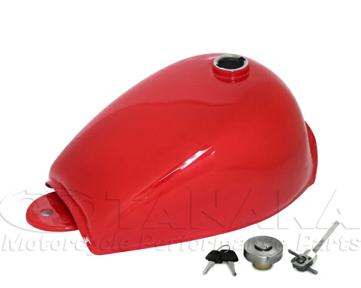 楽天市場 予約販売 次回 7月中旬入荷予定 モンキー用 5lタンク レッド 田中商会 モンキー田中 田中商会ブルーパーツ店