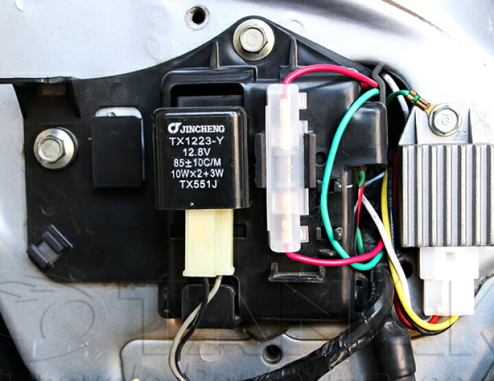 楽天市場】6V→12V化 コンバージョンキット カブ（12V変換キット 