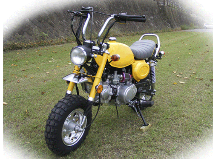 楽天市場】【即納】【新車】キットバイクタイプTL イエロー 90cc