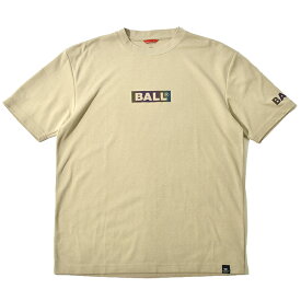 Tシャツ ユニセックス メンズ レディース 半袖 ホログラムプリント TCポンチ ロゴ 無地 夏 カジュアル スポーツ M L LL BALL 送料無料 52532