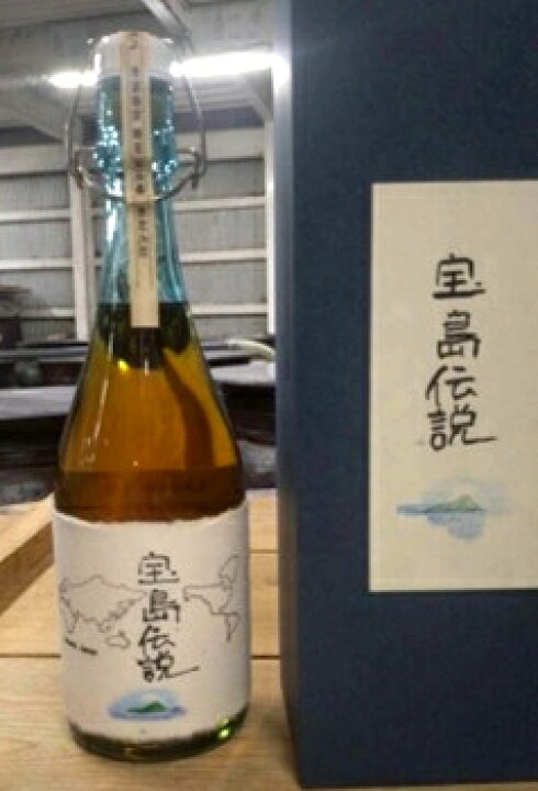 楽天市場】超限定品/ 龍宮、「宝島伝説」黒糖焼酎を樫樽貯蔵 41度 