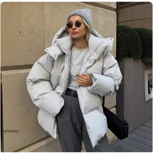 ダウンコート レディース ショートダウンコート フード付き ダウンジャケット アウター 秋 冬 カジュアル 綿ジャケット 防寒 防風 冬服 通勤