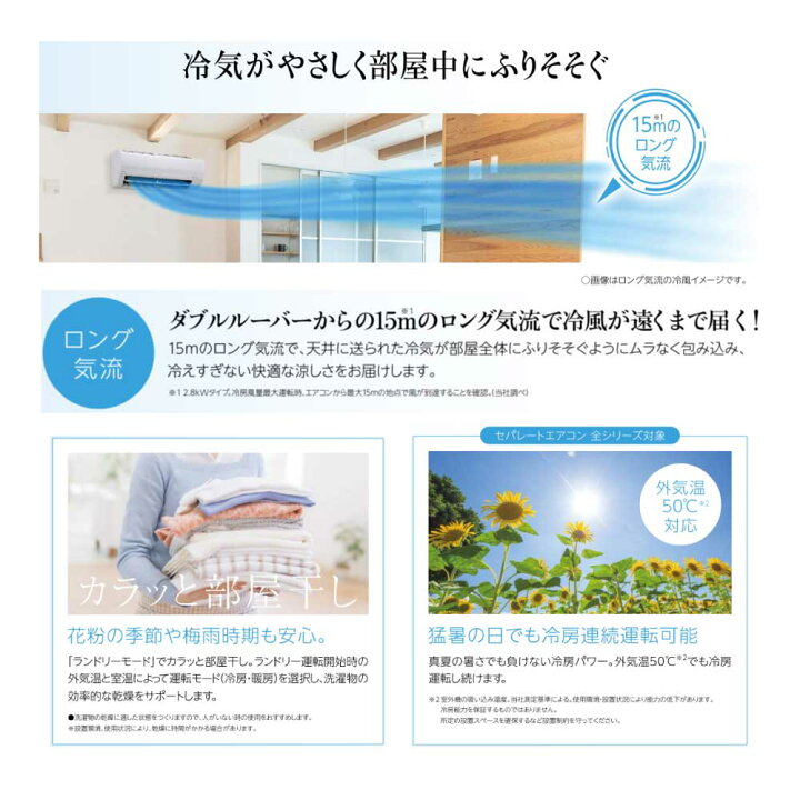 楽天市場】【≠地域に拠りあす楽 在庫あり】ｺﾛﾅ《CSH-SV22AR-W》(CSH 