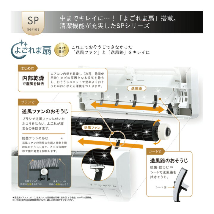 楽天市場】【】ｺﾛﾅ《CSH-SP56BR2-W》(CSH-SP56BR2 (W)+COH-SP56BR2+ 