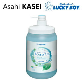 【あす楽対応品在庫あり】旭化成 ラッキーボーイ エコサーフエース 1.4kg:ポンプ付ボトル .在∴