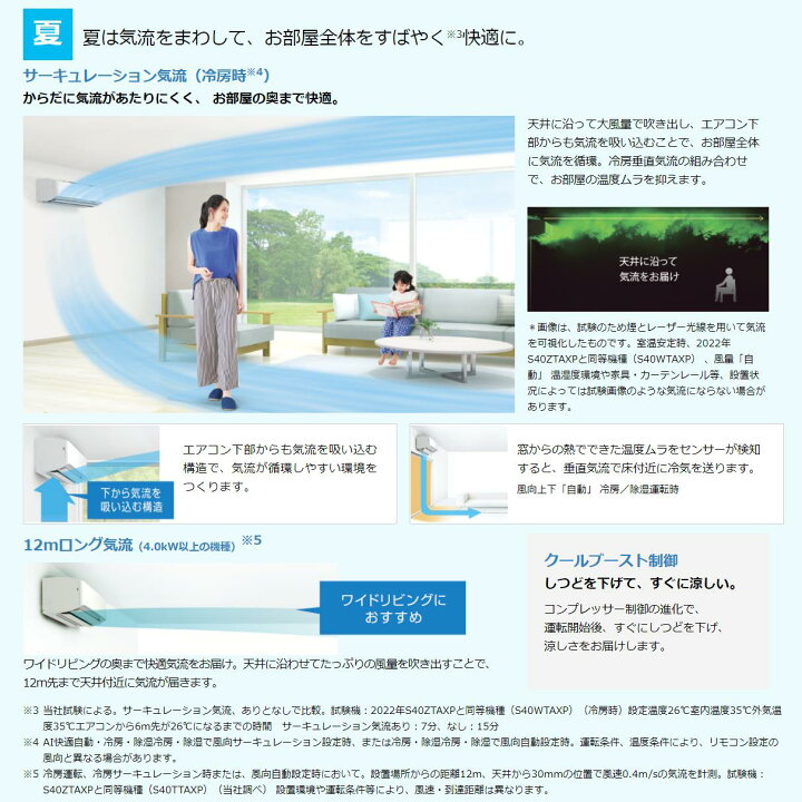 楽天市場】【地域に拠りあす楽在庫あり】ﾀﾞｲｷﾝ《S71ZTAXV-W》外電源 