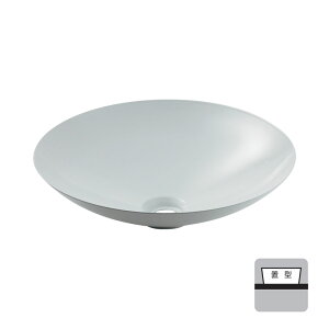 カクダイ《493-045-W》 : 丸型洗面器//ホワイト ∴ KAKUDAI 2024カタログ頁248 | 2023変定