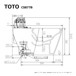 TOTO CS877B#NW1(�z���C�g):���u���r����֊�iGGA�j���E�H�V�����b�g�͕ʓr�ł�