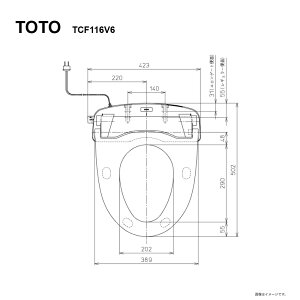 TOTO TCF116V6#W (��3�T) : �E�H�[�����b�g S �O�ےg�[�֍��E�يW�����d�l ��