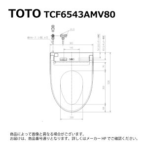 �p�� �y�n��ɋ��肠���y�݌ɂ���zTOTO TCF6543AMV80W (TCF6543AV80W + TCA321) (�����E�����o�[) (��3�T) : �E�H�V�����b�g S1A (�����R���t) ���E������ ��