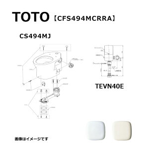 掃除口付床置床排水大便器 CFS494MCRRA