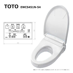 �y�n��ɋ��肠���y �݌ɂ���zTOTO EWCS451N-54:�E�H�V�����b�g�t�⍂�֍� �����@��(EWC451N+TCF6544#NW1)���z���C�g